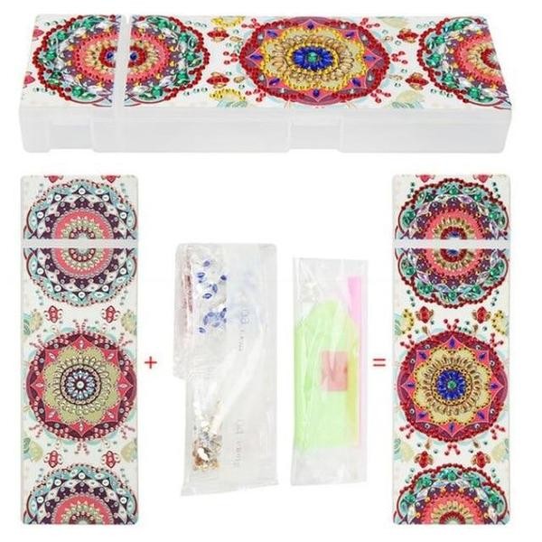 DIY Diamond Painting Pencil Case #14