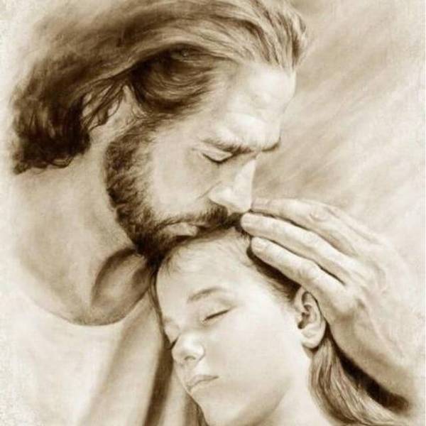 Jesus Christ and a Girl - DIY Diamond Painting