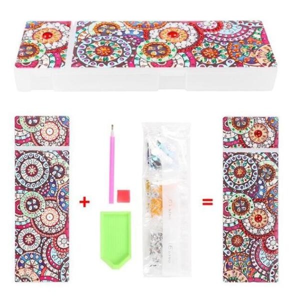 DIY Diamond Painting Pencil Case #12