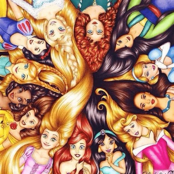 Disney Princesses - DIY Diamond Painting