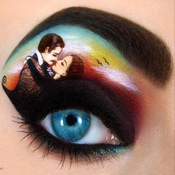 Lovers in the Eye - DIY Diamond Painting