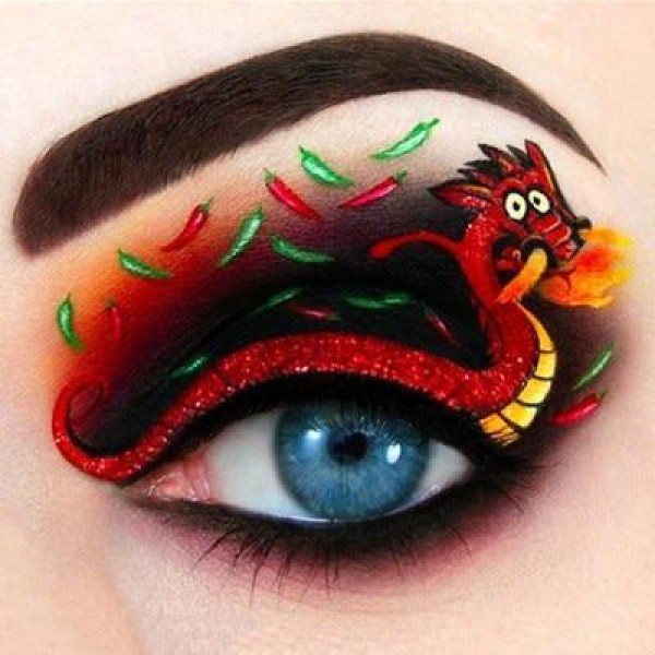 Dragon in the Eye - DIY Diamond Painting