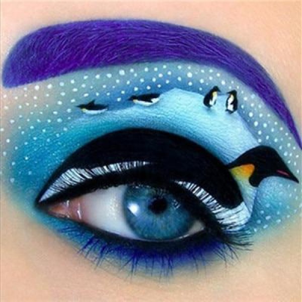 Penguins in the Eye - DIY Diamond Painting