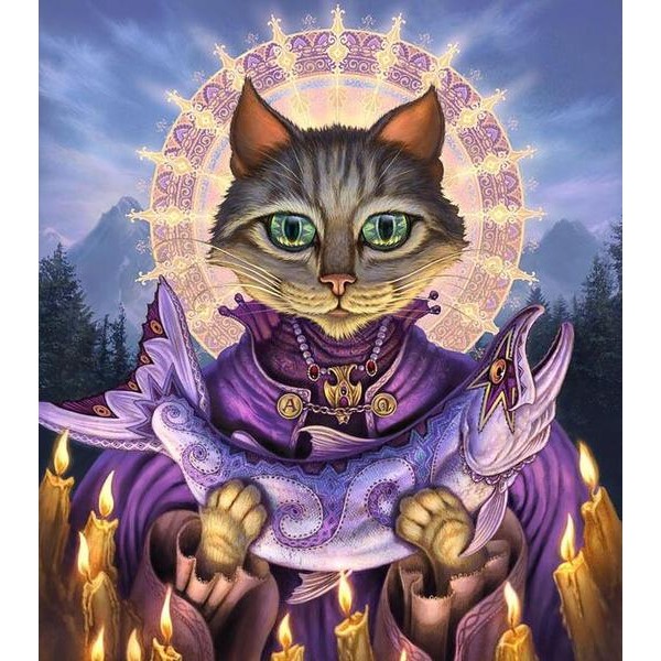 High Priest Cat - DIY Diamond Painting