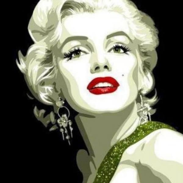 Marilyn Monroe #2 - DIY Diamond Painting